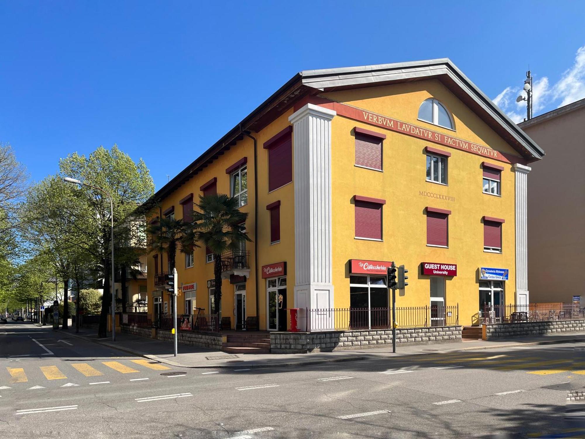 Guesthouse University By Lr - Self Check In Лугано Екстериор снимка